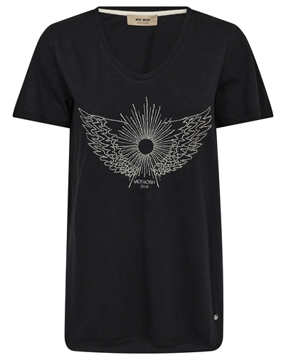 Mos Mosh - MMGethi Glam T-Shirt - Black